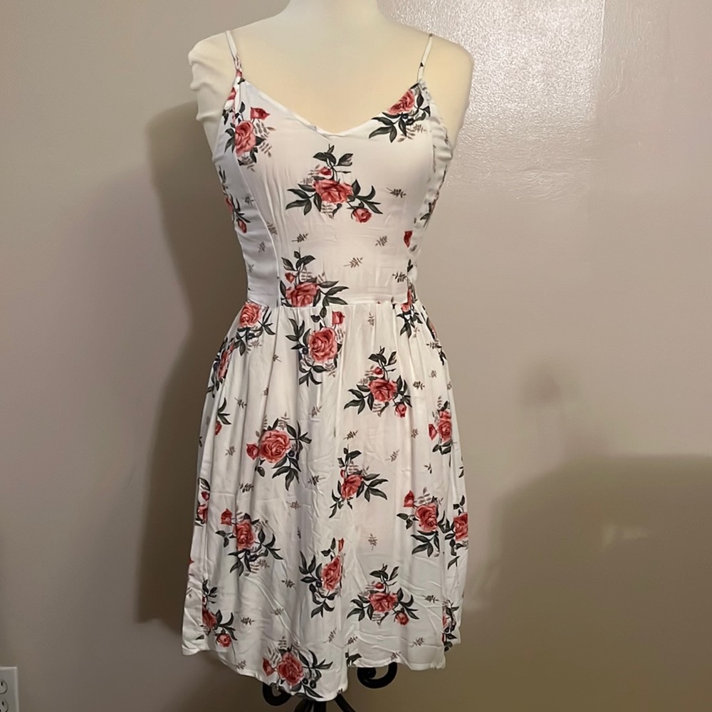Floral spring dress
